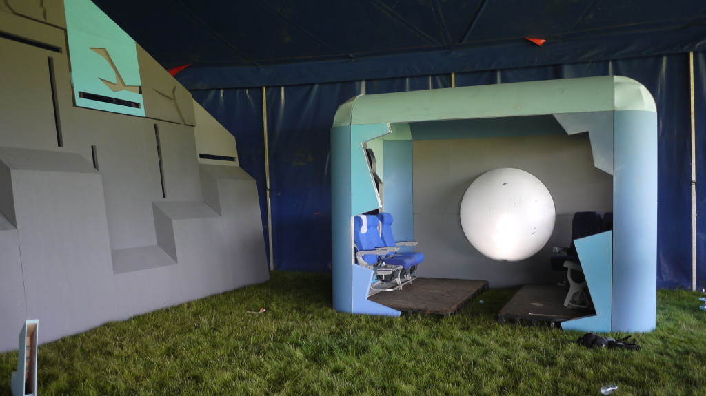 Secret Garden Party, 2016 Design and manufacture in association with CCP and Backwoodsman